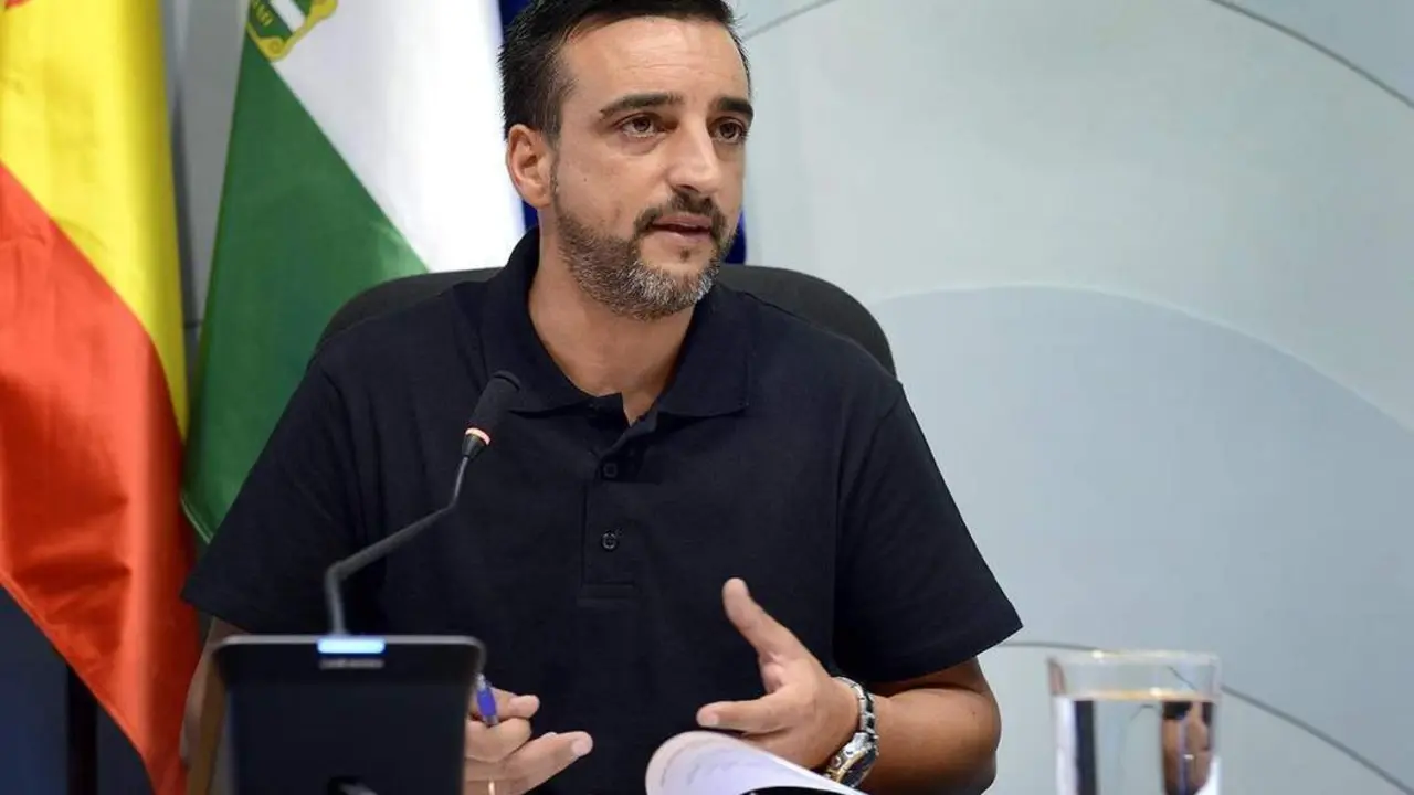 Jos&eacute; Antonio D&iacute;az, en rueda de prensa.  - Andaluc&iacute;a Informaci&oacute;n