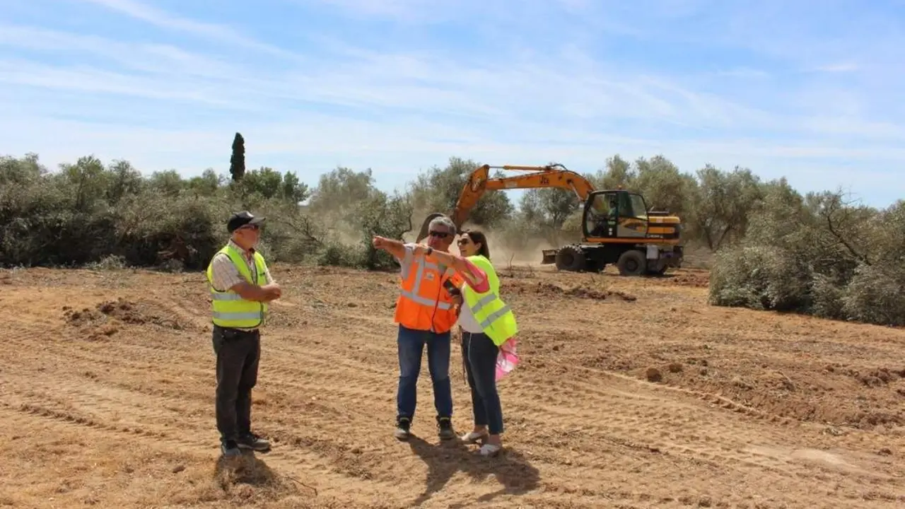 En marcha las obras del enlace de Espartinas con la A-49. - AYUNTAMIENTO DE ESPARTINAS