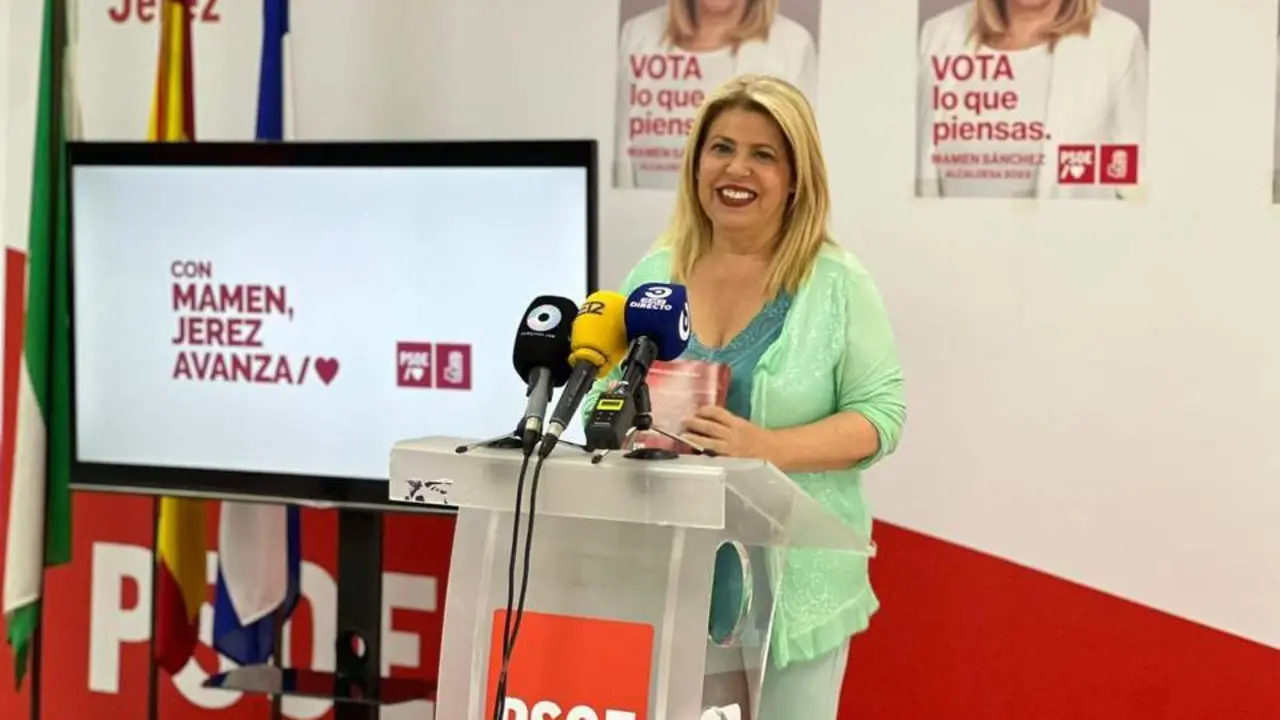 La candidata socialista a la reelecci&oacute;n como alcaldesa, Mamen S&aacute;nchez. - VIVA