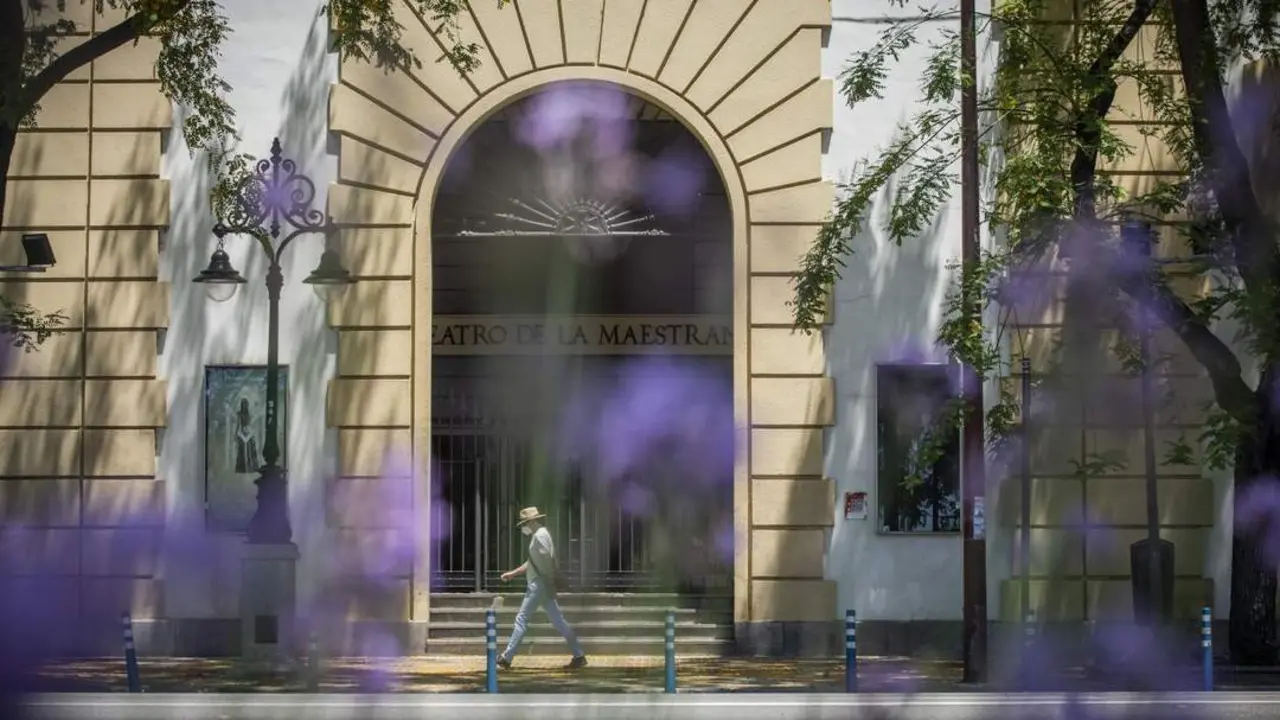 Fachada del Teatro Maestranza de Sevilla. - ARCHIVO