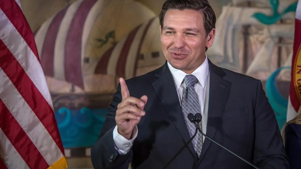 El gobernador de Florida, el republicano Ron DeSantis.  - EFE