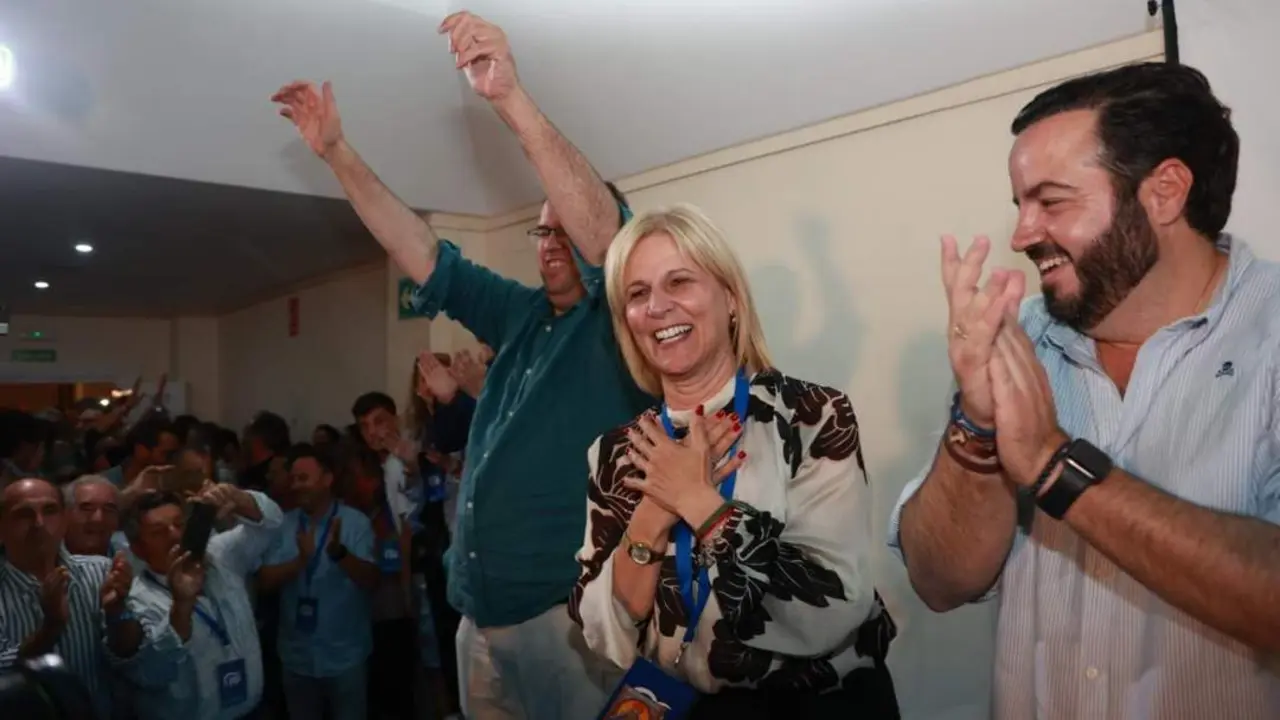 Pelayo en la celebraci&oacute;n de la victoria - Cristo Garc&iacute;a