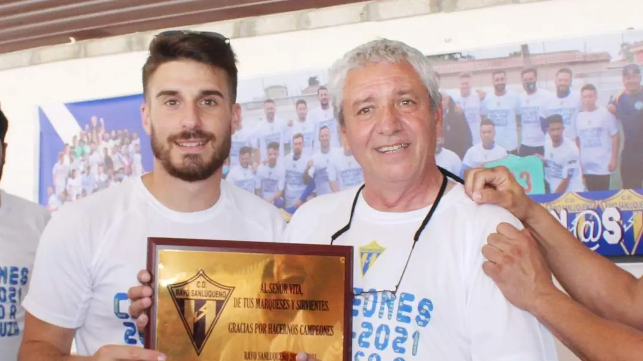 El presidente, Antonio D&iacute;az, y el vicepresidente, Vita - Ra&uacute;l J. Bustillos