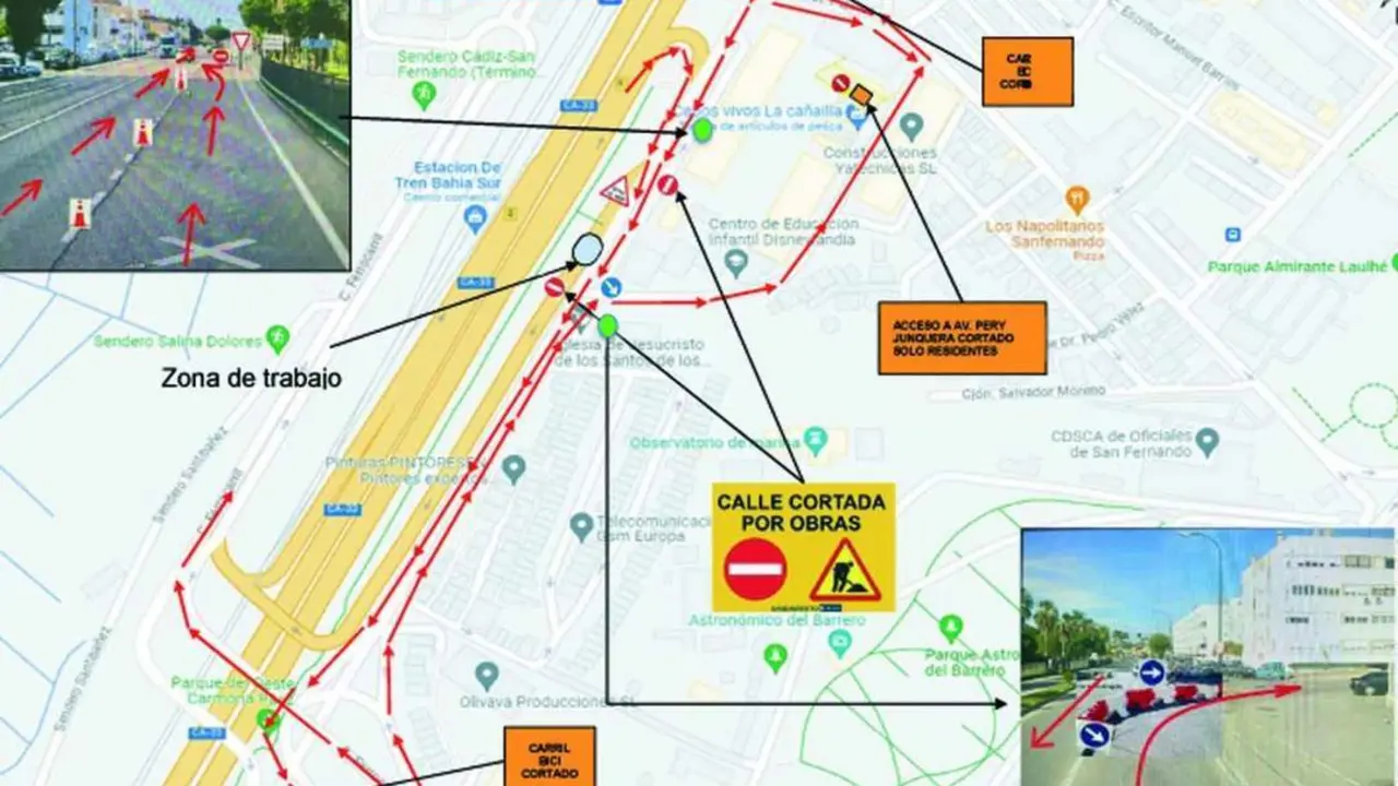 Un plano con las indicaciones de tr&aacute;fico a seguir. - AI