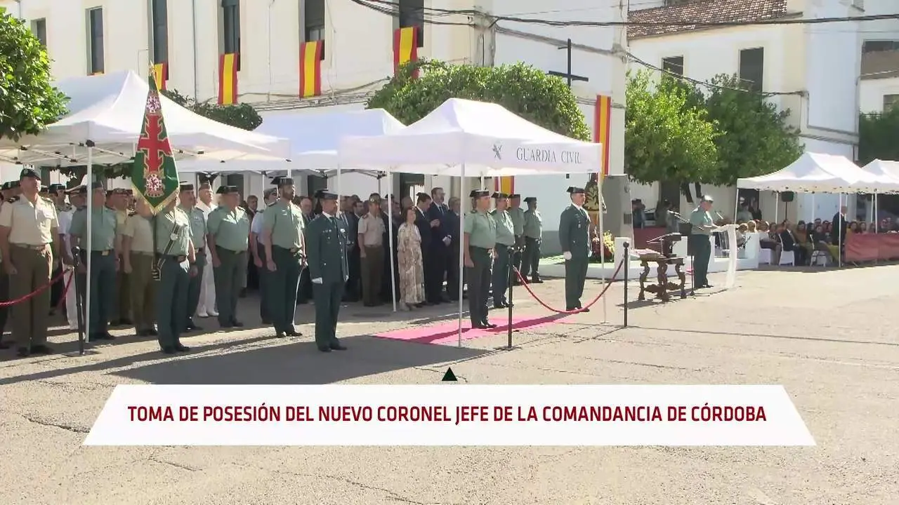 Clemente Castrej&oacute;n jura el cargo como nuevo Coronel Jefe de la Guardia Civil de C&oacute;rdoba