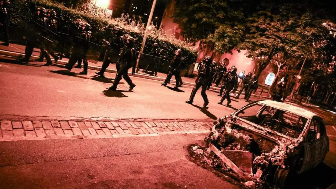 Imagen de la situaci&oacute;n en Par&iacute;s. - EFE