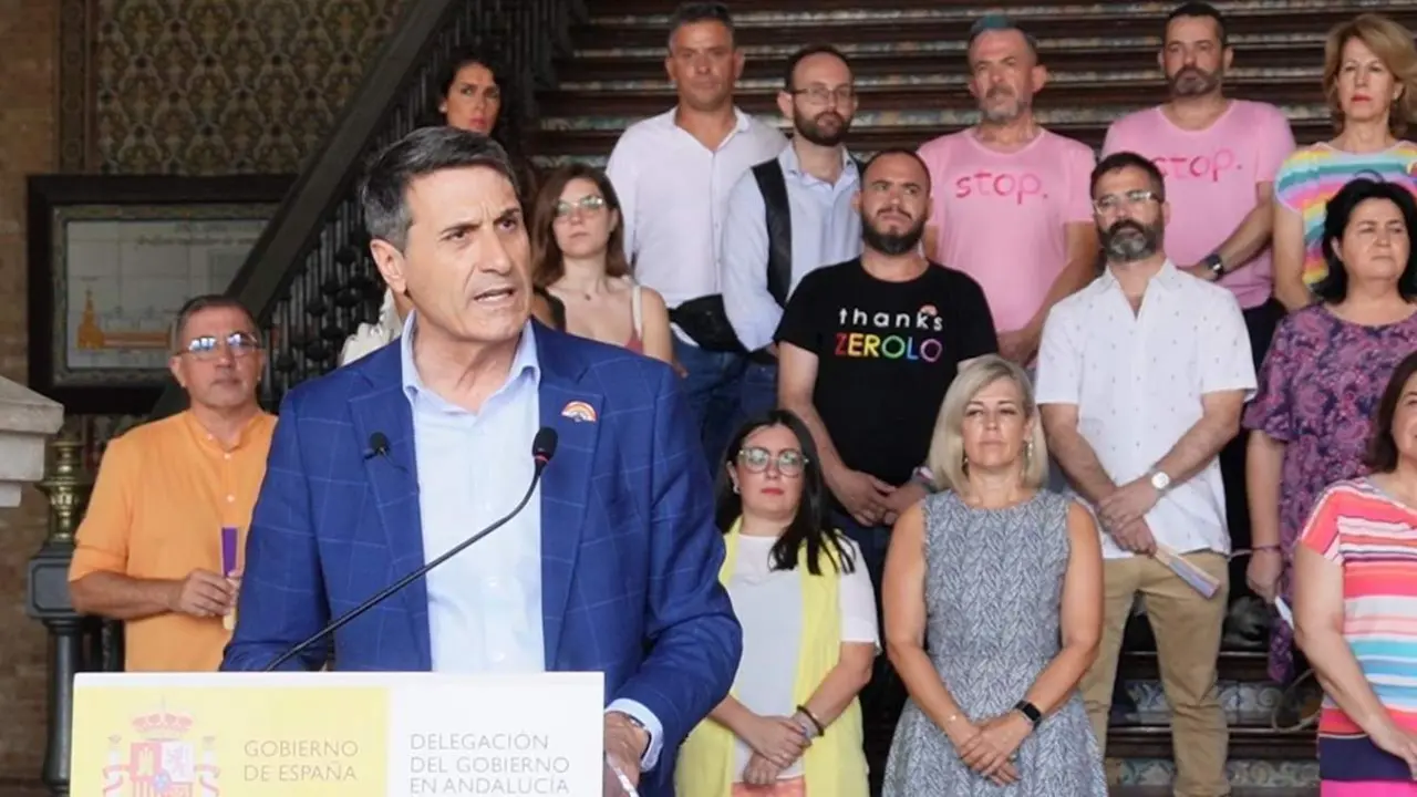 El delegado del Gobierno de Espa&ntilde;a en Andaluc&iacute;a, Pedro Fern&aacute;ndez. - Junta