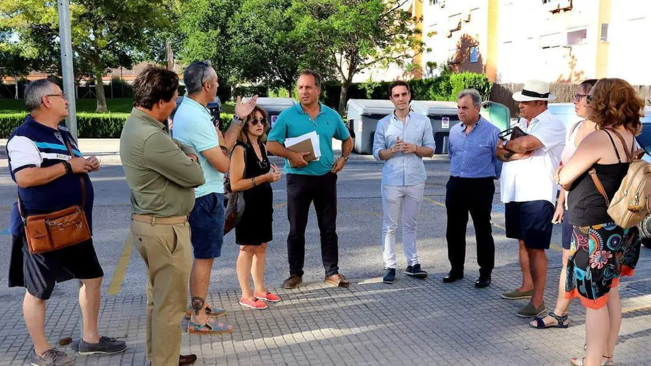 Espinar ha estado al frente de la visita a San Joaqu&iacute;n - jerez.es