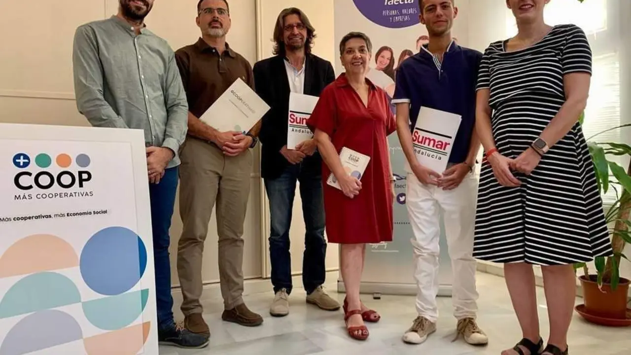 El candidato de Sumar por Sevilla, Francisco Sierra.  - SUMAR