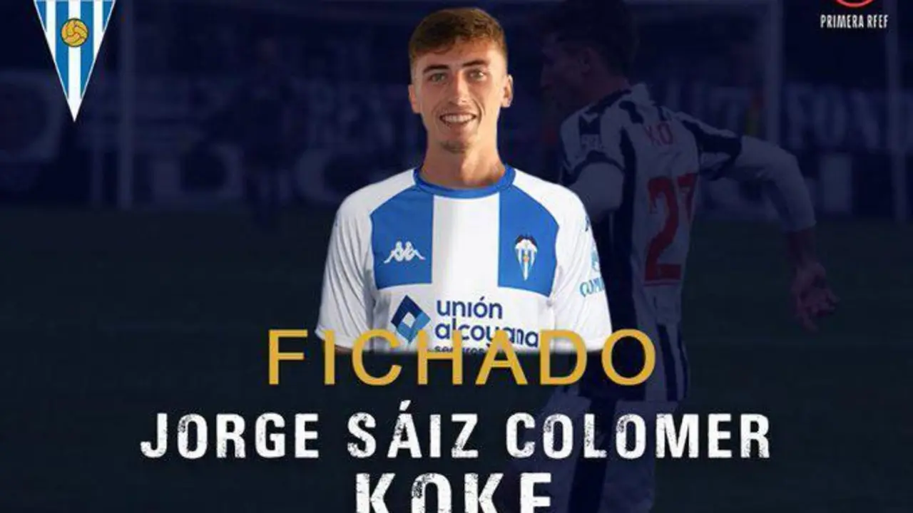 Koke S&aacute;iz procede del Alcoyano - CDA
