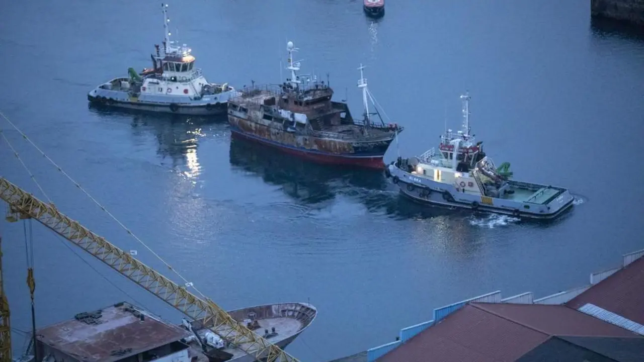 El pesquero &lsquo;Nuevo San Juan&rsquo; procedente de Burela (Lugo). - Europa Press