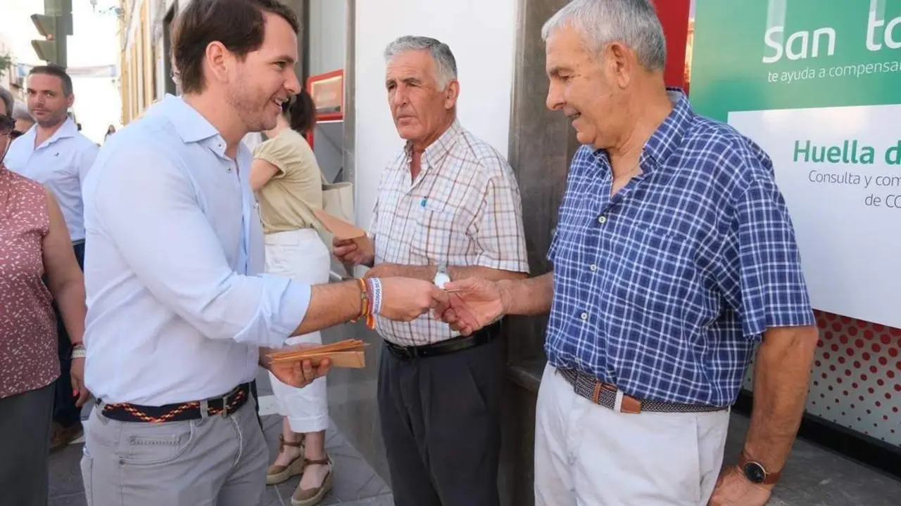 El candidato popular n&uacute;mero uno al Senado por C&oacute;rdoba, Fernando Priego - PP