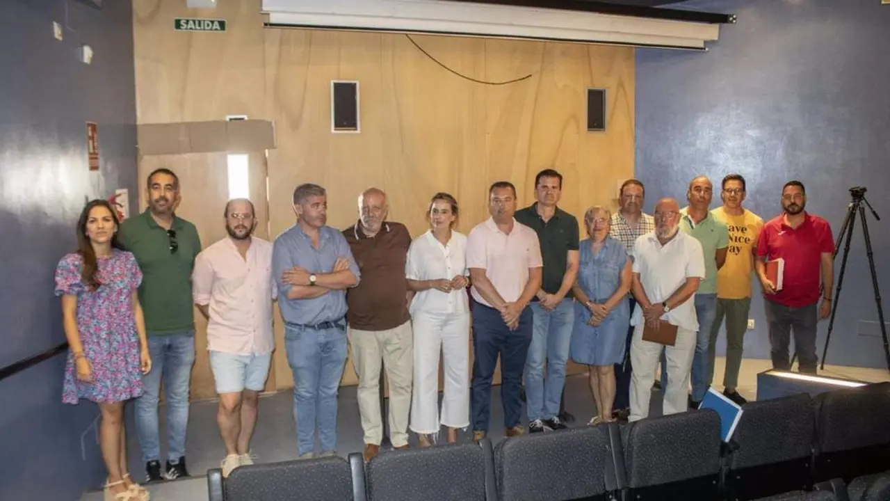 Los alcaldes de los municipios de la Sierra Sur. - Ayto de Estepa