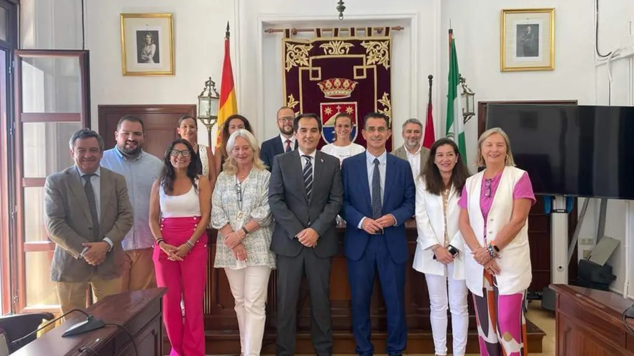 Imagen de la visita. - J.A.