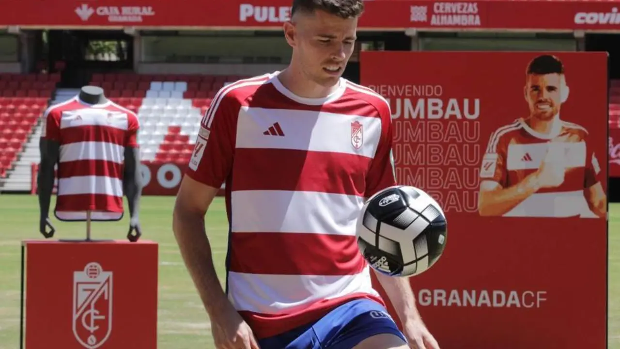 El centrocampista Gerard Gumbau. - EFE