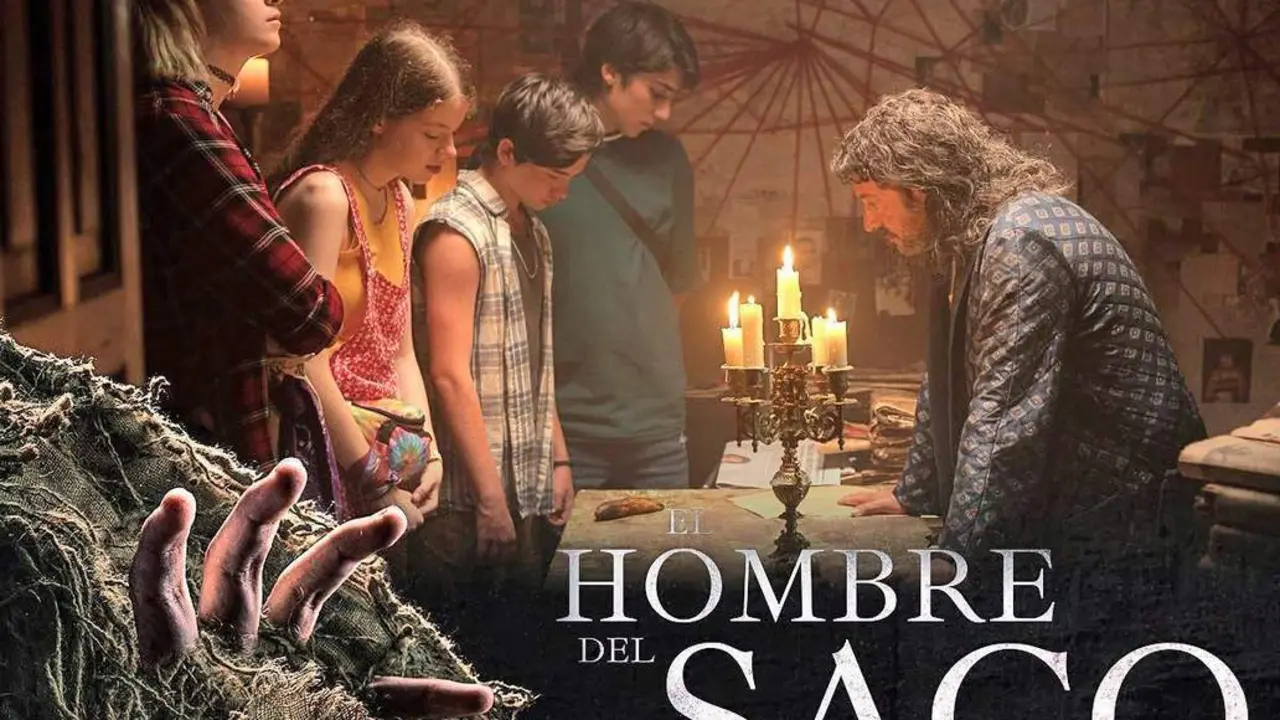 Extracto del cartel de 'El Hombre del saco'. - AI