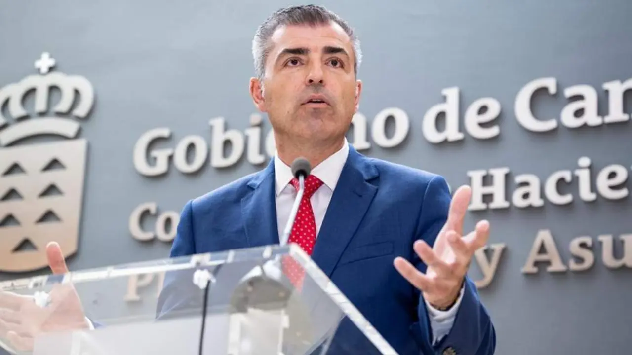 El vicepresidente de Canarias, Manuel Dom&iacute;nguez. - Gobierno de Canarias