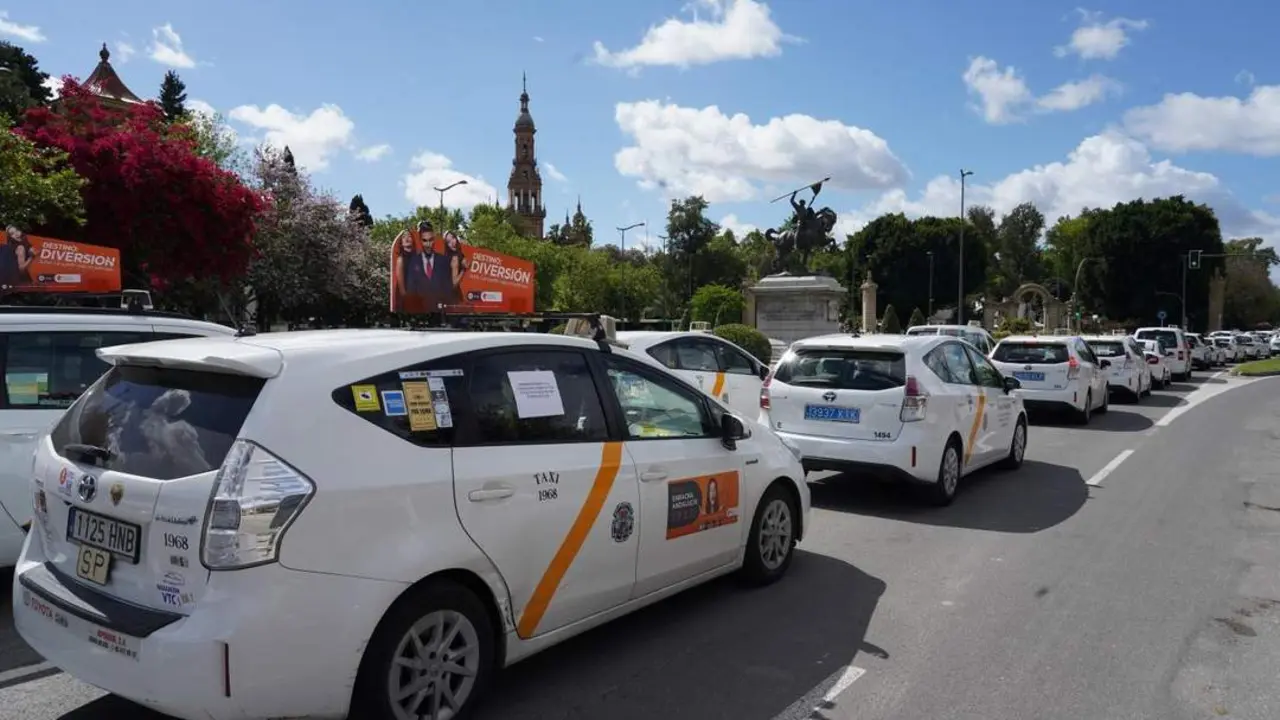 Taxis en Sevilla. - Europa Press