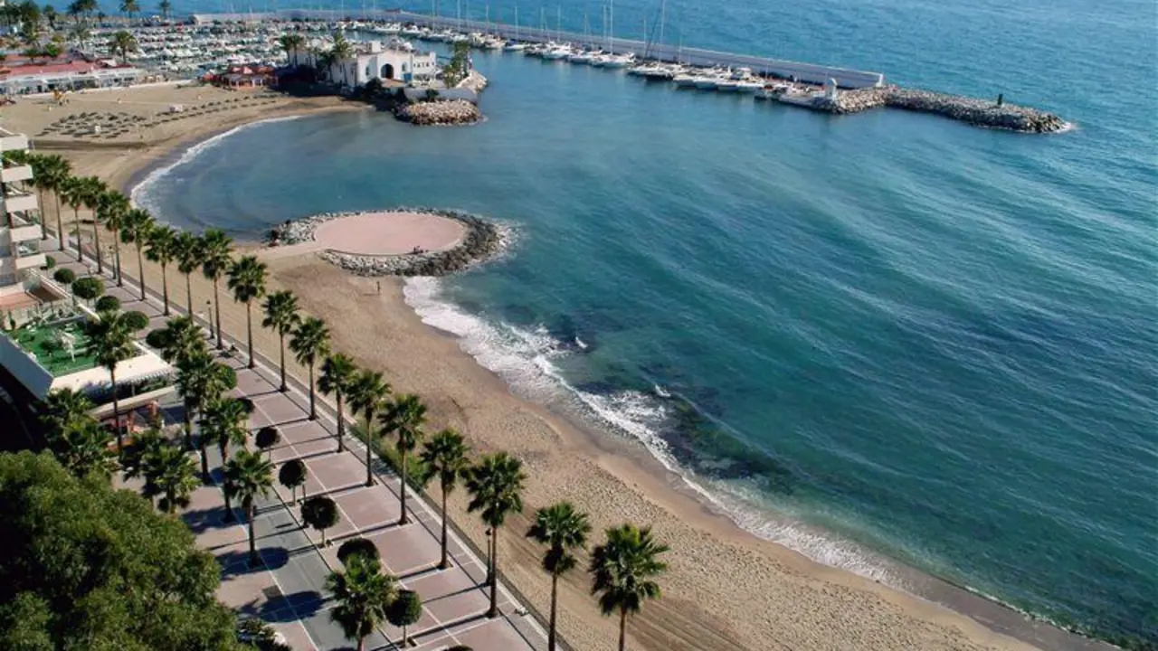 Playa marbell&iacute;./VM.