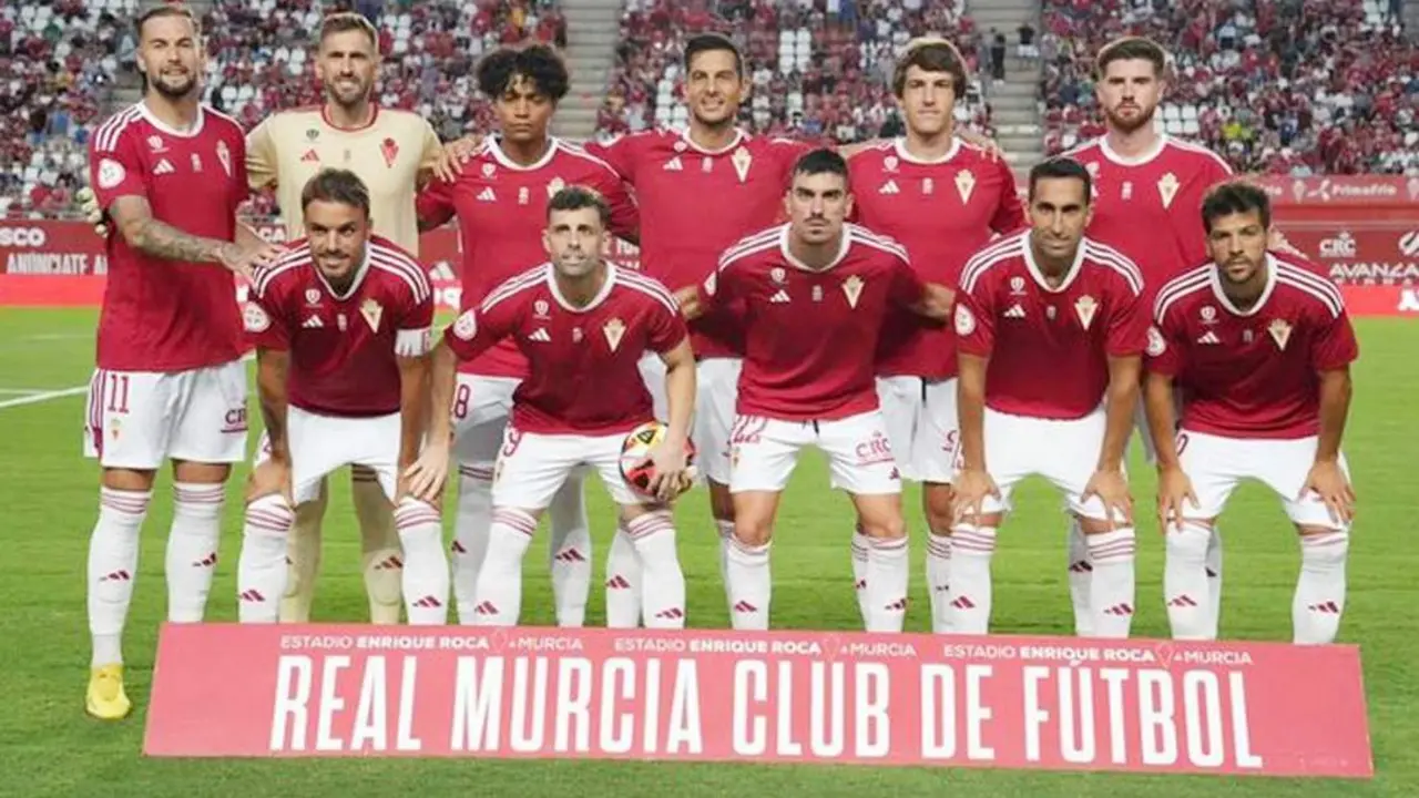 Once inicial del Murcia ante el C&oacute;rdoba - RM