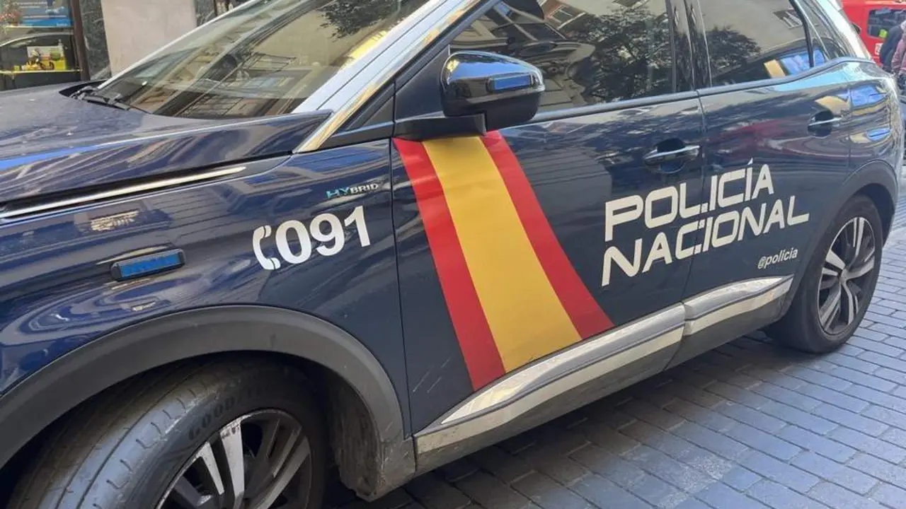 Coche de Polic&iacute;a Nacional. - EP
