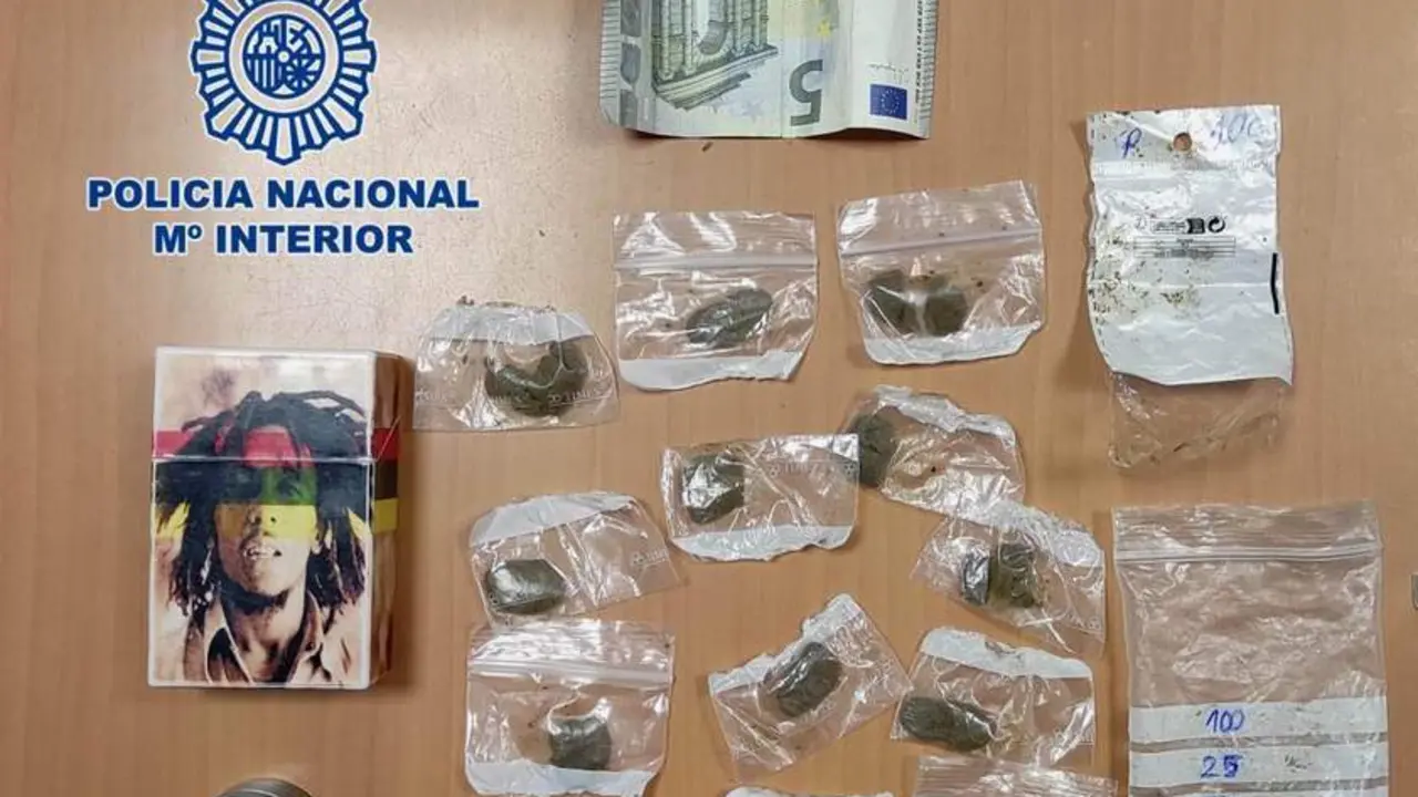  Al detenido se le intervinieron 13 dosis de hach&iacute;s. - Viva Ja&eacute;n.