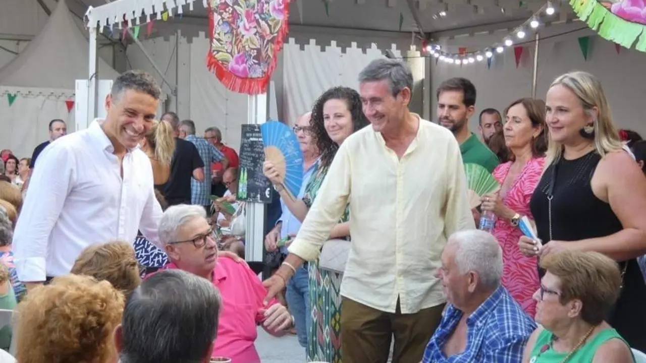 Verbena de los mayores en la Feria de Adra 2023. -  AYUNTAMIENTO DE ADRA