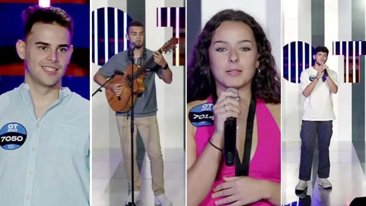 &Oacute;scar, Adri&aacute;n, Madeleine y Jos&eacute; Carlos. - Operaci&oacute;n Triunfo