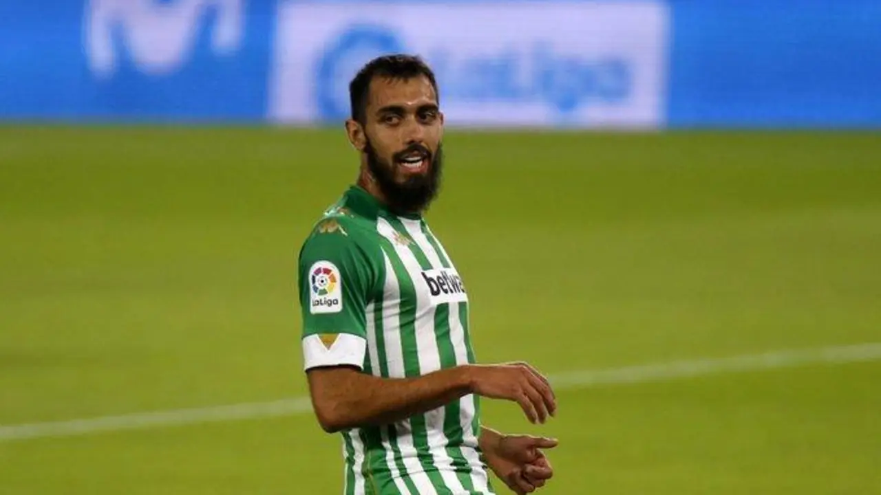 El delantero del Real Betis, Borja Iglesias. - efe