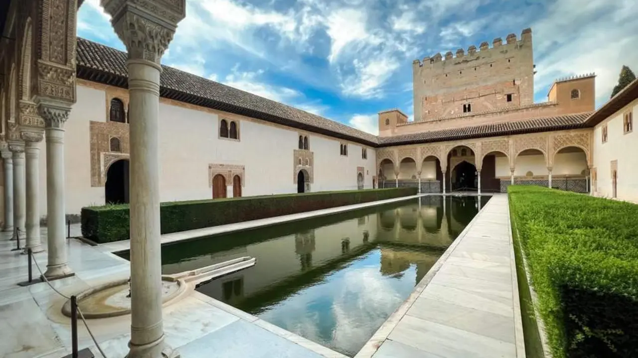 Patio de los Arrayanes, en la Alhambra. - Europa Press