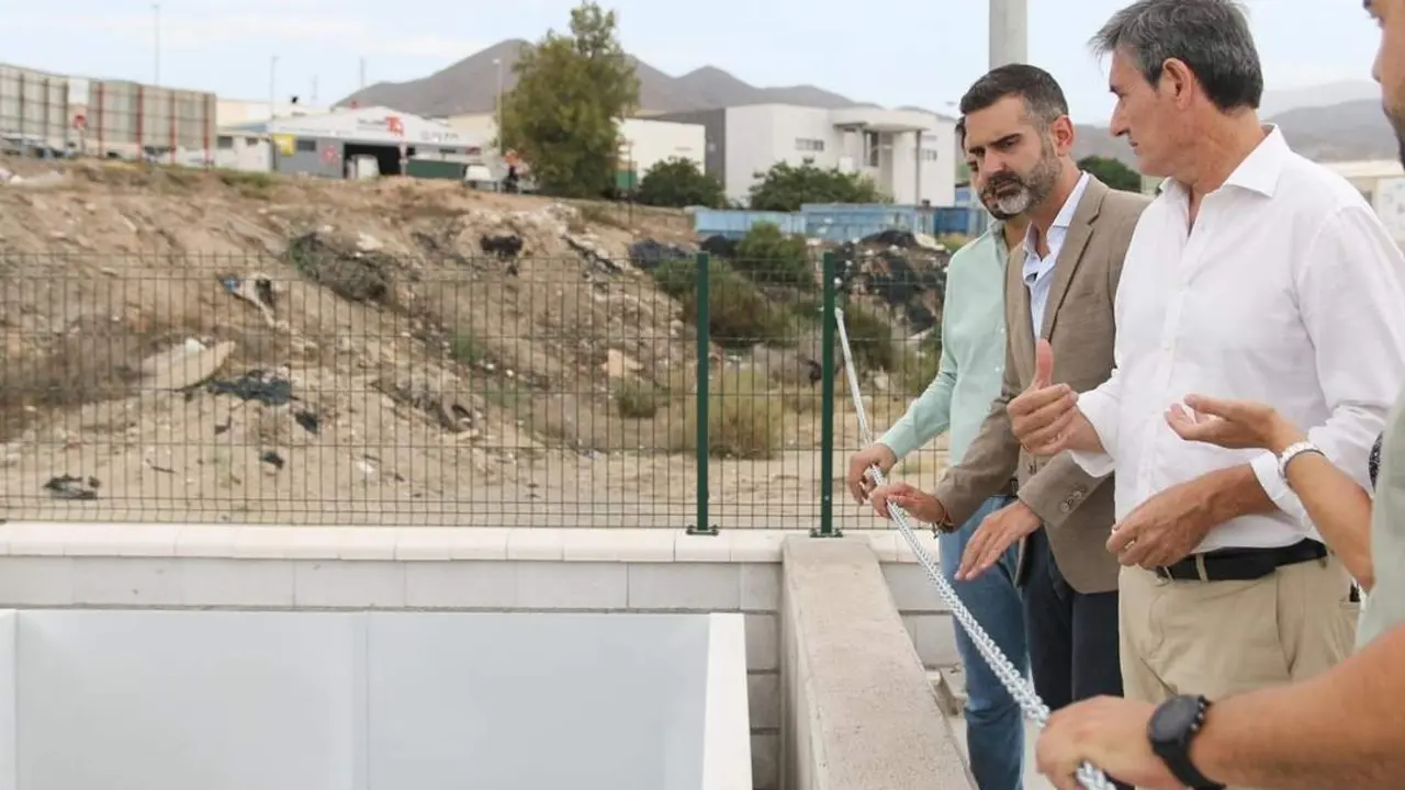 Ram&oacute;n Fern&aacute;ndez-Pacheco inaugura el punto limpio de Adra. - RAFAEL GONZ&Aacute;LEZ-EUROPA PRESS