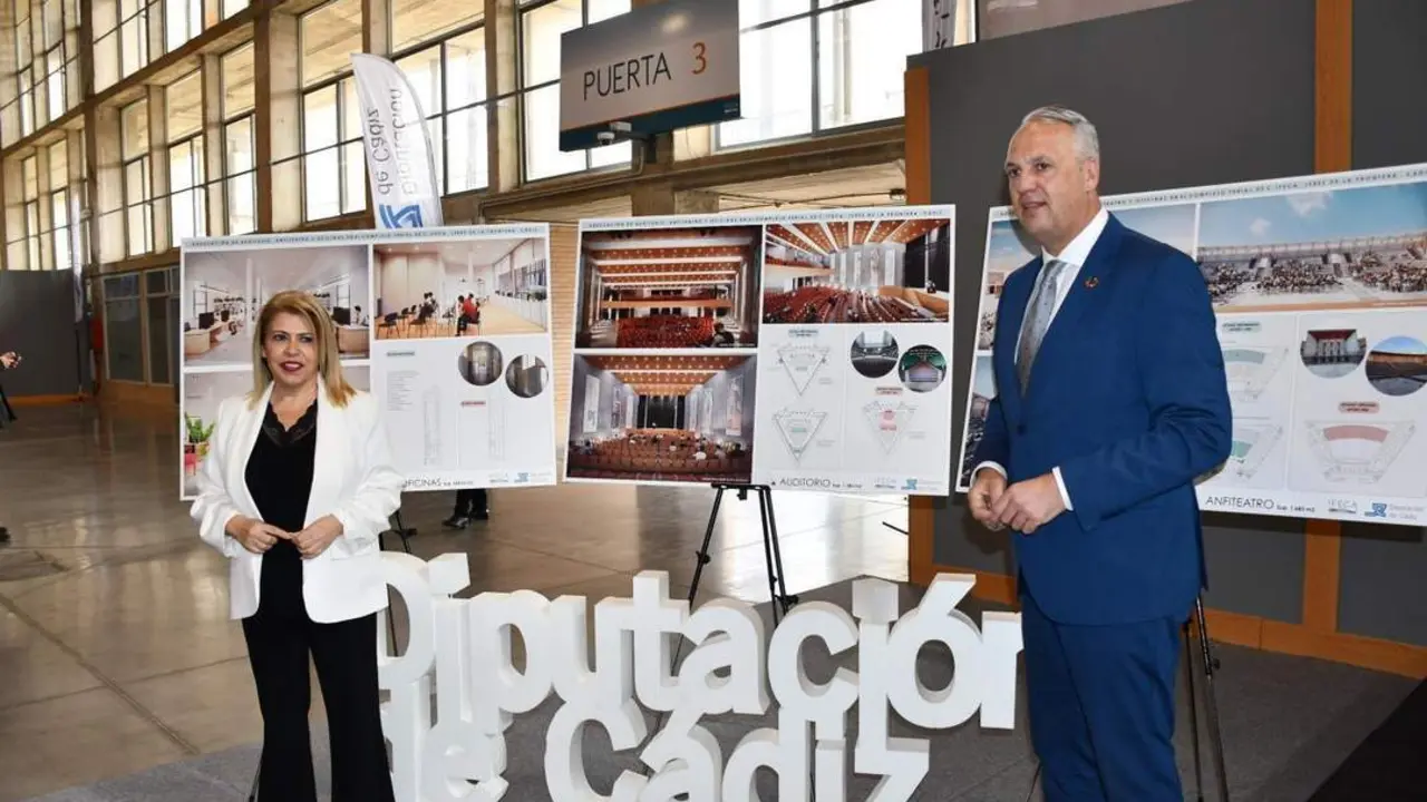 Ruiz Boix en la presentaci&oacute;n del proyecto del Palacio de Congresos - dipucadiz.es