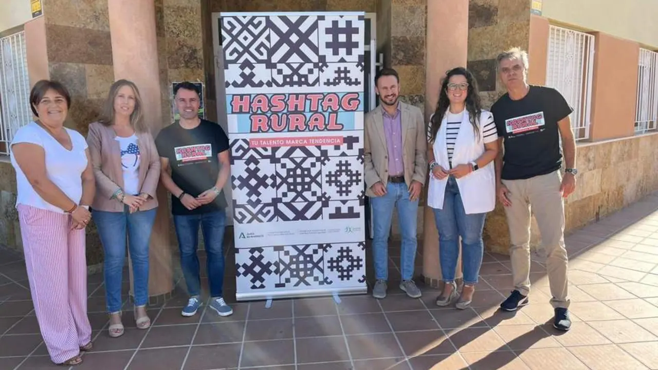 Sesi&oacute;n de Hashtag Rural celebrada hoy en Frailes.  - 