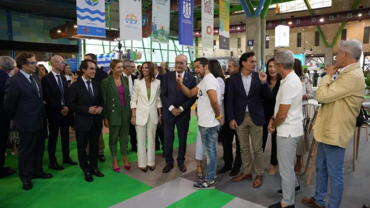 Inauguraci&oacute;n de Greencities. - Ayto. M&aacute;laga