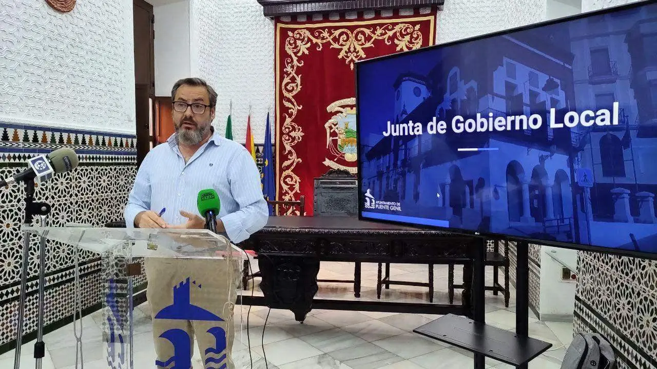 Javier Villafranca, portavoz del equipo de Gobierno. - 