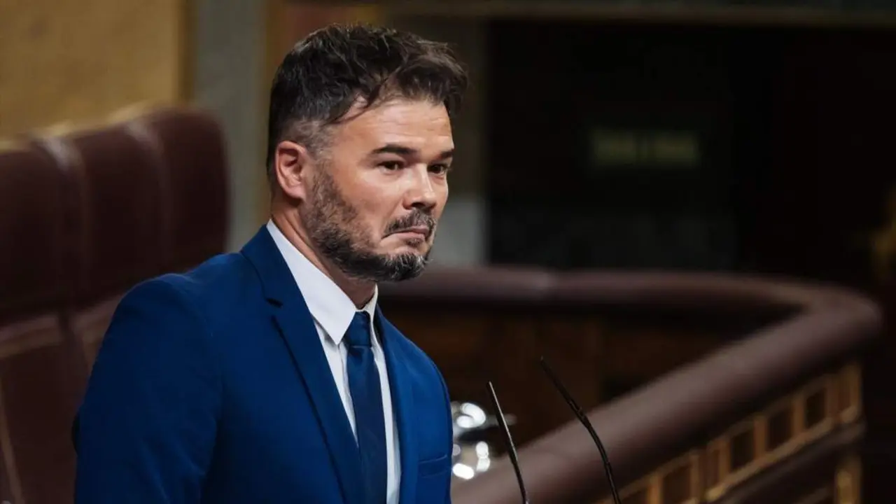 El portavoz de ERC en el Congreso, Gabriel Rufi&aacute;n. | Europa Press.
