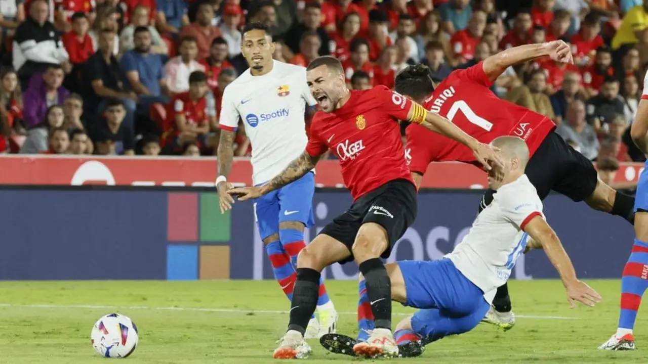 Mallorca-Barcelona. - EFE
