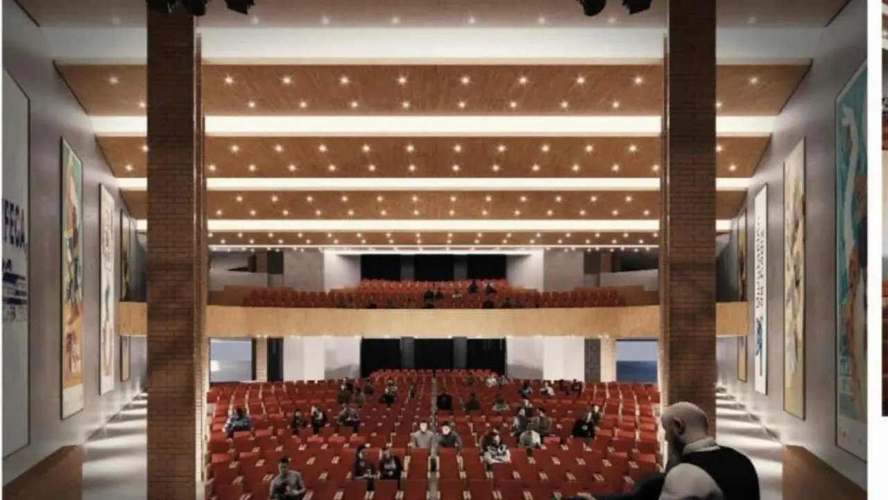 Recreaci&oacute;n virtual del auditorio interior de Ifeca.  - Andaluc&iacute;a Informaci&oacute;n
