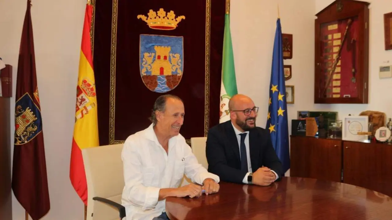 Visita de Germ&aacute;n Beardo a Chiclana - VIVA