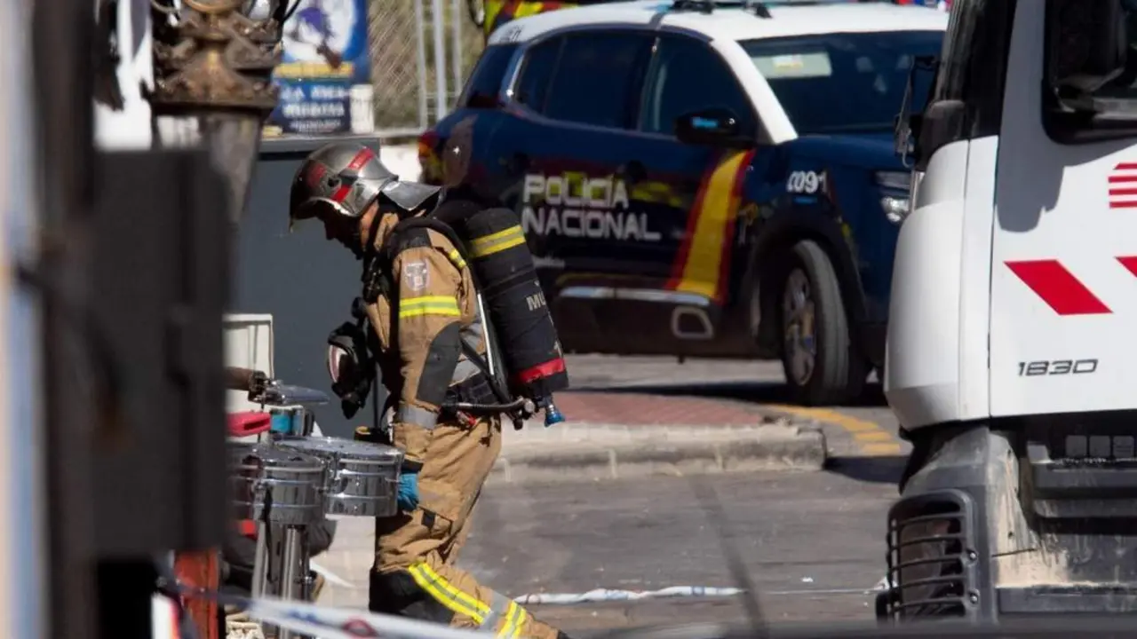 Incendio en una discoteca en Murcia. - EFE