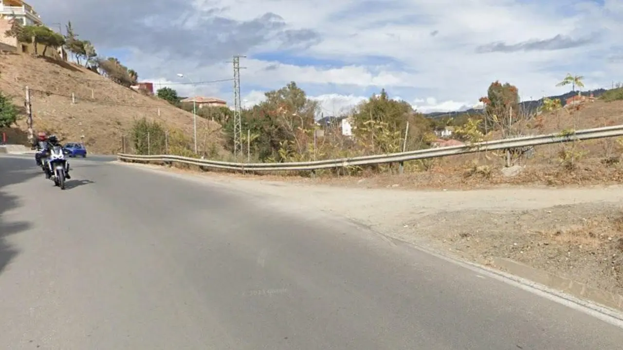 Tramo donde se mejorar&aacute; la seguridad peatonal. - Junta