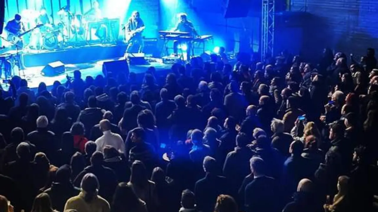 Una de las salas afectadas durante uno de sus conciertos. - RRSS