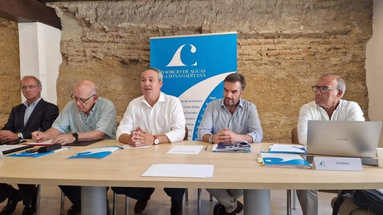 Andr&eacute;s D&iacute;az, presidente del Consorcio de Aguas - EP