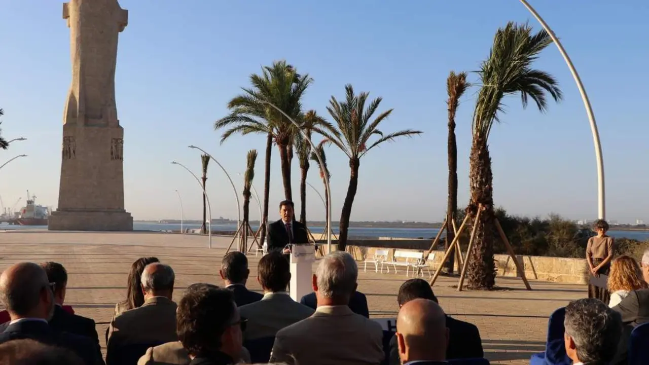 Acto de inauguraci&oacute;n en el Monumento a Col&oacute;n. - VH