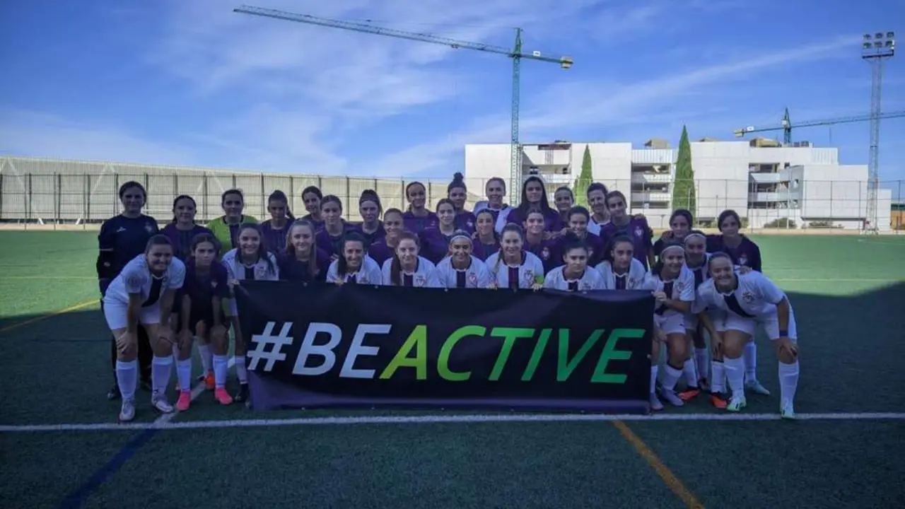 Real Ja&eacute;n Femenino al completo de esta presente temporada. - Real Ja&eacute;n