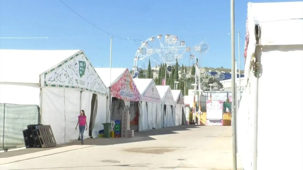 Imagen de una de las calles del Recinto Ferial Alfonso S&aacute;nchez. - VIVA JA&Eacute;N