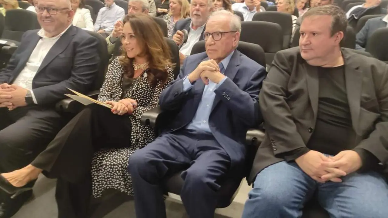 Manuel Torralbo, Nuria Ceular, Alfonso Guerra y Manuel Lamarca. - EUROPA PRESS