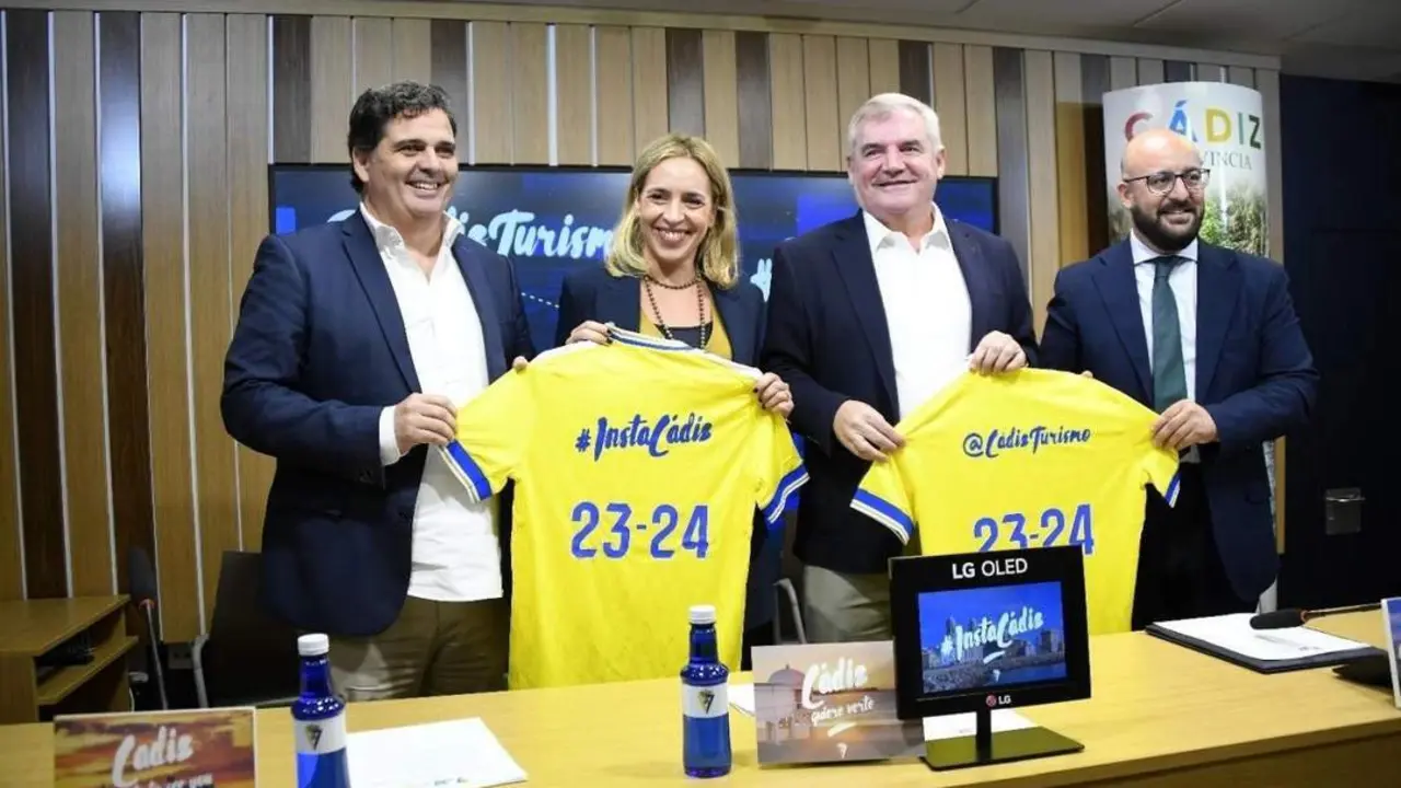 Diputaci&oacute;n estar&aacute; presente en la camiseta del C&aacute;diz. - C&aacute;diz CF
