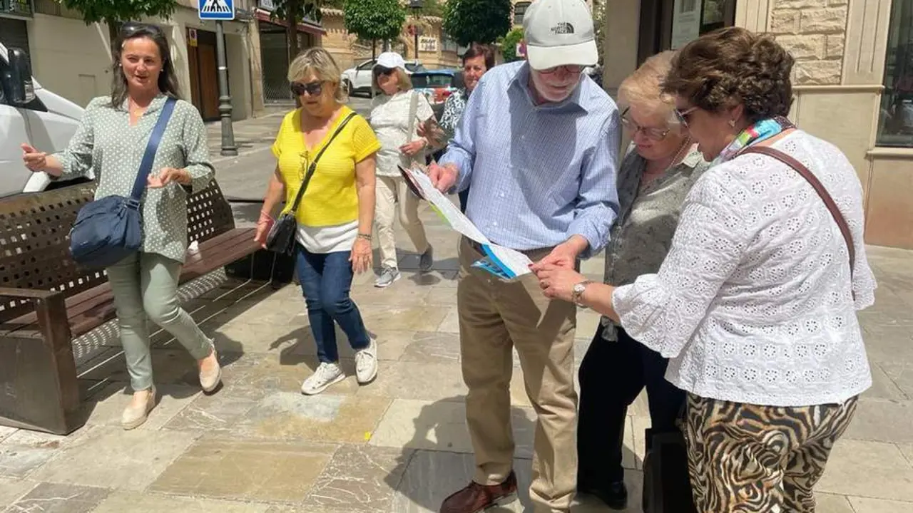 Turistas en la capital. - Viva Ja&eacute;n.