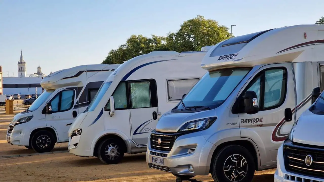 Encuentro de autocaravanas en La Palma - Ayto La Palma del Condado